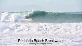 Redondo Beach Breakwater CA. 1-6-2023 Big Friday