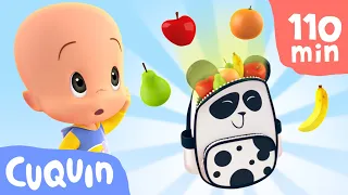 Cuquin's Pandabag 🍎🍌🍏 Learn fruits, colors and much more with Cuquin's educational videos