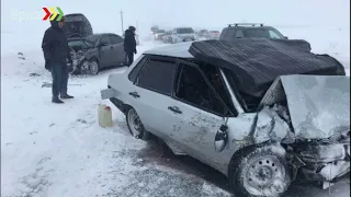 В Башкирии за 2 января произошло несколько ДТП в которых погибли шесть человек