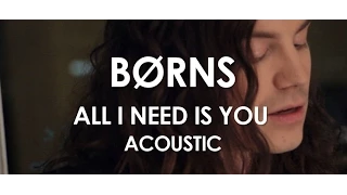 BØRNS - All I Need Is You (10,000 Emerald Pools) - Acoustic [Live in Paris]