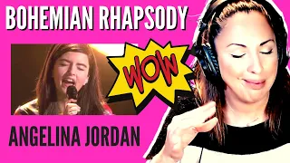 ▶ ️ VOCAL COACH | REACTS TO | BOHEMIAN RHAPSODY | ANGELINA JORDAN 💚