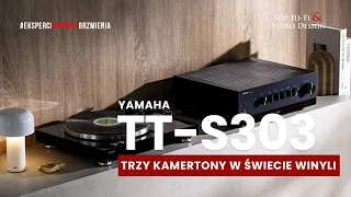 Gramofon Yamaha TT-S303 – trzy kamertony w świecie winyli | prezentacja Top Hi-Fi