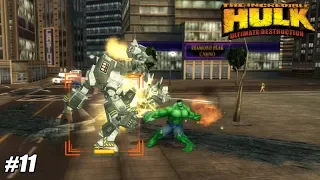 The Incredible Hulk: Ultimate Destruction - PS2 Gameplay Playthrough 1080p (PCSX2) PART 11