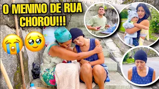 O MENINO DE RUA PERDEU TUDO QUE ELE TINHA E CHOROU!!! 😭💔 *novelinha*