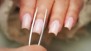 Pinching Acrylic Nails - Step by Step Tutorial