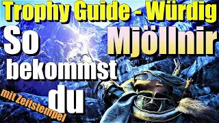 Assassins Creed Valhalla Trophy Guide Würdig Mjöllnir Trophäe deutsch AC Thors Hammer Thor Mjölnir