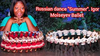 Russian dance "Summer". Igor Moiseyev Ballet Reaction