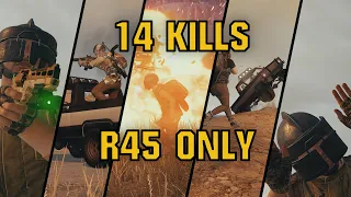 Just an R45? -  PUBG Solo Challenge Game