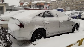 Opel Vectra GTS 2.2 DTI Cold Start -22°C