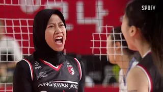 [V-League] - Highlights | Big Win! Saling Balas Skor Tim Megawati dengan Hillstate!
