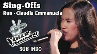 Run - Snow Patrol ( CLAUDIA EMMANUELA SANTOSO ) Sing Offs Voice of Germany 2019 - Subtitle Indonesia