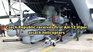 Czech Republic receives first AH 1Z Viper attack helicopters