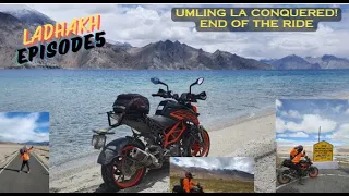 Ladakh Series Episode 5 |Pangong--Hanle| Conquering The mighty Umling La-End to an exciting Journey!
