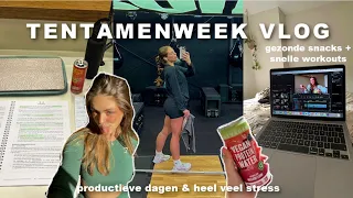 een (tentamen)week in mijn leven *stress*