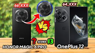 Honor Magic 6 Pro vs OnePlus 12 ⚡ Comparison