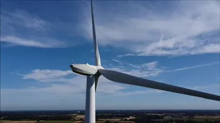 mavic mini: mesmerizing windmills