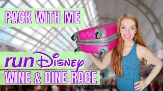 Packing for Run Disney Wine & Dine Half Marathon