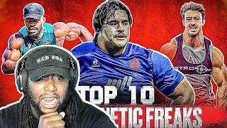 American Football Player React To The 10 GENETIC FREAKS Of Rugby - Unbelievable Beast Athletes