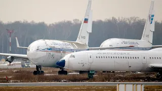 Il-96 - 10 minutes of flight after 10 years of storage / RA-96006