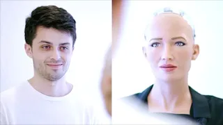 Sophia the Robot Leads Meditations with Loving AI