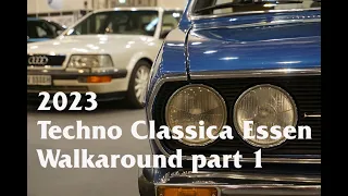 Techno Classica Essen 2023 - A walk around the event (part 1)