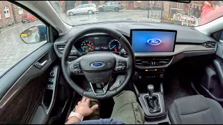 2023 Ford Focus Facelifting [1.0 125HP] |0-100| POV Test Drive #1658 Joe Black