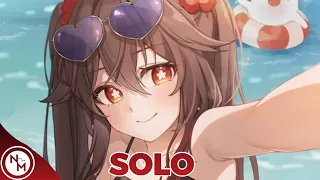 Nightcore- Solo IYAZ (Female version lyrics)