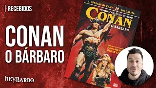 Unboxing | Conan, O Bárbaro - A Novelização Oficial do Filme