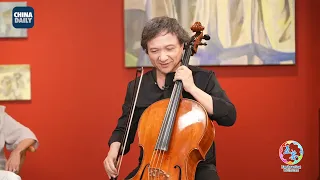 Cellist Chu Yi-Bing: Music is invisible calligraphy