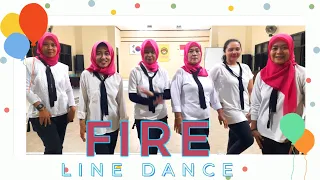 FIRE Line Dance // Demo by TUESDAY Class