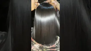 REBOND VIRGIN HAIR #trending #youtube #rebonding