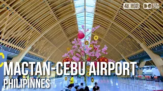 Mactan-Cebu International Airport (MCIA) - 🇵🇭 Philippines [4K HDR] Walking Tour