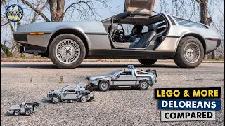 LEGO Back to the Future sets & real / diecast DeLorean comparison + more!