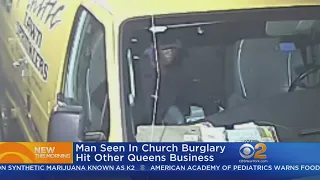 Police: Man Seen In Church Burglary Hit Other Queens Business