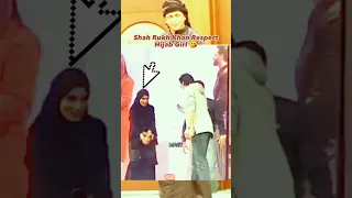 Shah Rukh Khan Viral Video SRK Respect To Hijab Girl