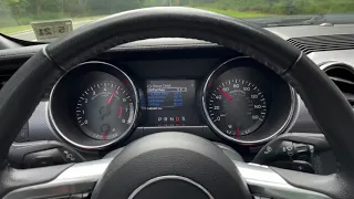 2016 Ford Mustang GT acceleration