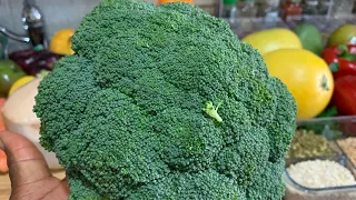 Bwokoli se yon anti-kansè si ou koupe konsa- li ka desan sik ou tou Akoz de sulforaphane Broccoli 🥦