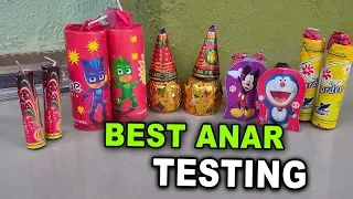 8 Different TYPES OF UNIQUE ANAR firecrackers TESTING // Diwali 2019