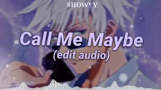Call Me Maybe Edit Audio