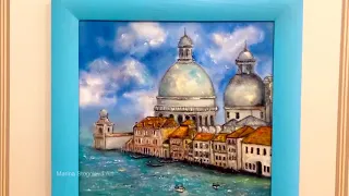 Available, Venice Grand Canal, original oil painting by Marina Stognieva, order link in description