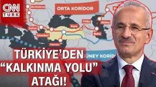 Türkiye'den "Kalkınma Yolu" atağı! Küresel ticaretin yeni rotası ne? Bakan Uraloğlu anlattı