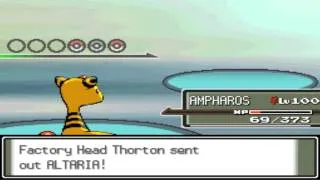 Pokémon Platinum - Battle vs. Factory Head Thorton [Gold]