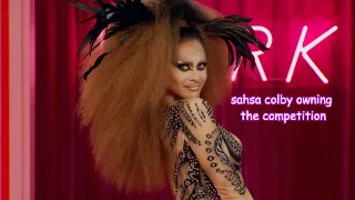 sasha colby owning the competition