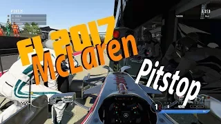 F1 2017 Game - McLaren pitstop comparison » 1988, 1991, 1998, 2008, 2017 «