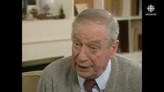 En 1991, entrevue avec Yves Montand, chanteur, acteur et citoyen engagé