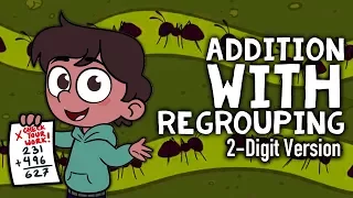 Addition with Regrouping Song | 2-Digit Addition For Kids