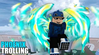 Blox Fruits - Phoenix Trolling