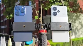 Redmi Note 13 Pro Plus Vs iPhone 15 Pro Max Camera Test Zoom & iP68 Water!