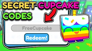 😱This *SECRET CODE* GIVES RAINBOW HUGE CUPCAKE in Pet Simulator X