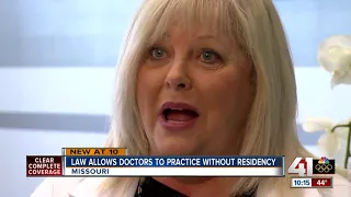 MO allows doctors to practice without residency